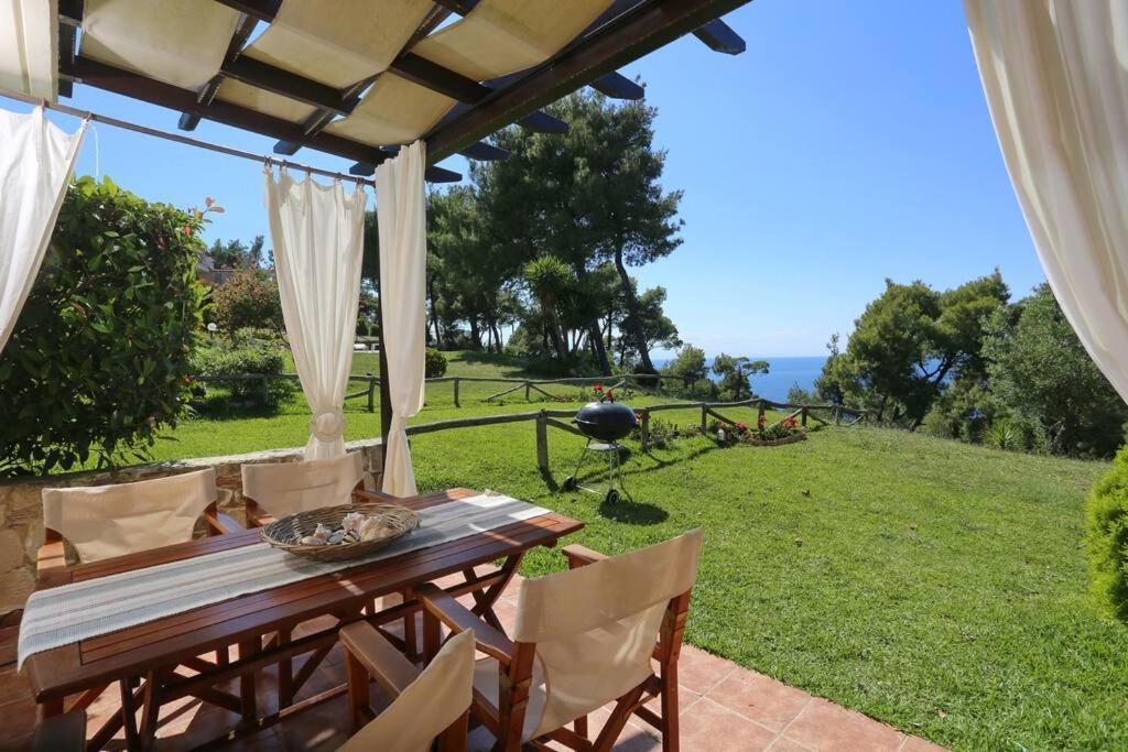Beautiful View Villa In Possidi, Halkidiki Kalandra Екстериор снимка
