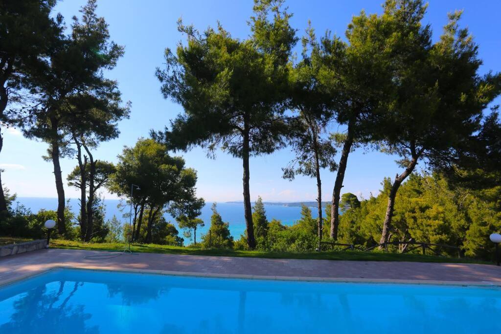 Beautiful View Villa In Possidi, Halkidiki Kalandra Екстериор снимка
